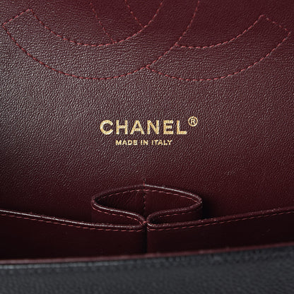 Chanel Caviar Quilted Jumbo Double Flap Black 6 of 10