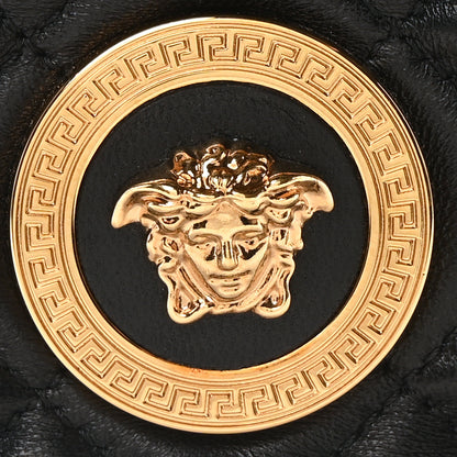 Versace Nappa Quilted Medusa Belt Bag Black 8 of 10