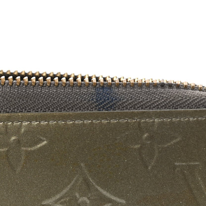 Louis Vuitton Vernis Zippy Wallet Gris Art Deco 8 of 8