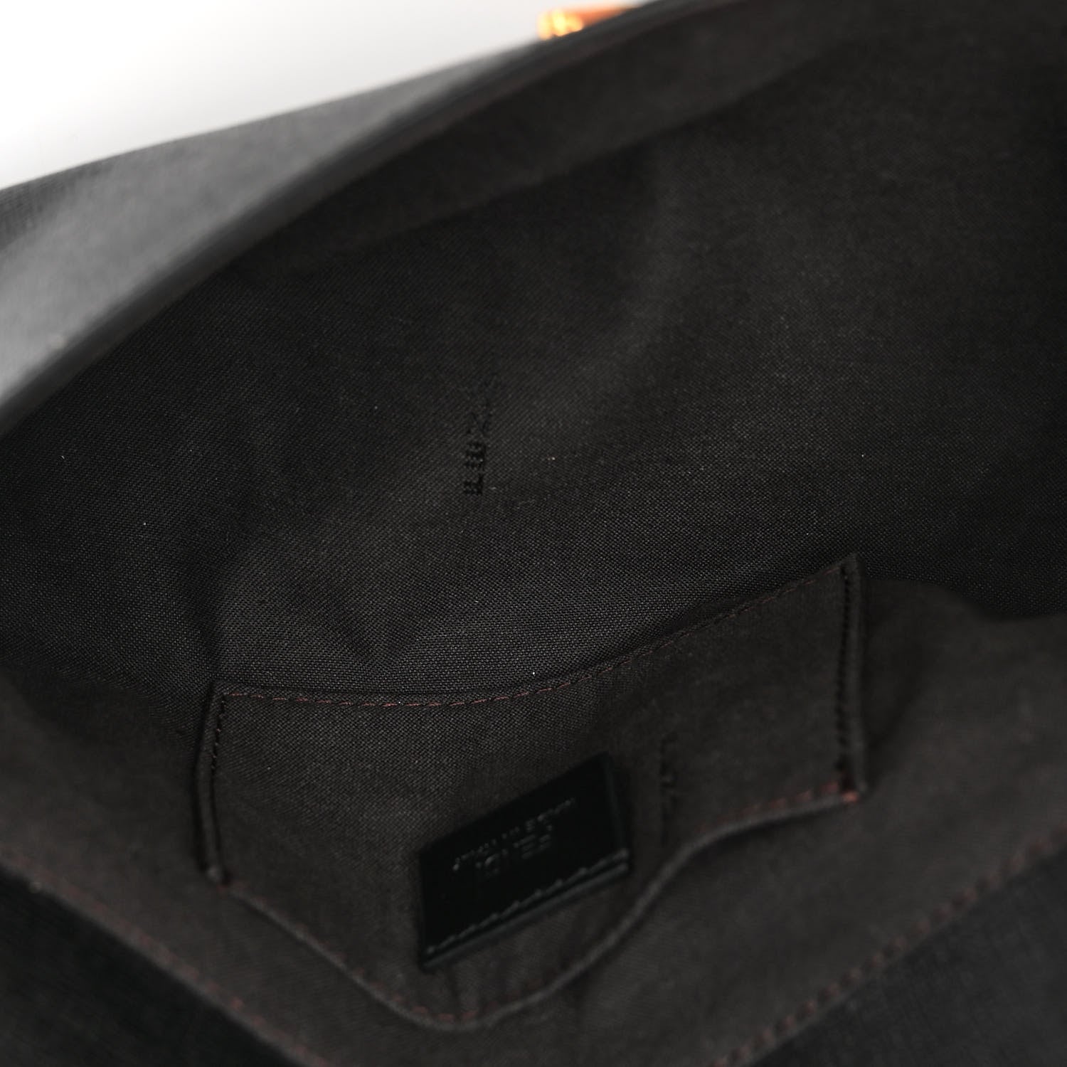 Fendi Vitello Elite Flap Crossbody Bag Black 6 of 14