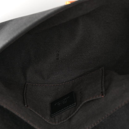 Fendi Vitello Elite Flap Crossbody Bag Black 6 of 14