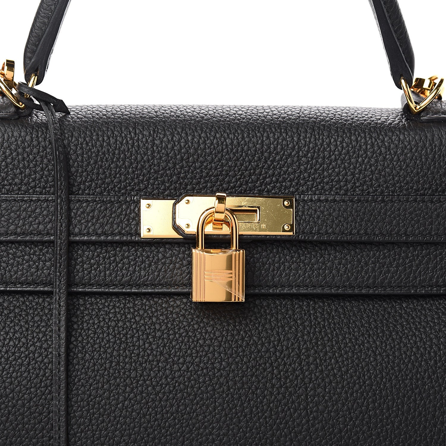 Hermes Togo Kelly Retourne 32 Black 9 of 10