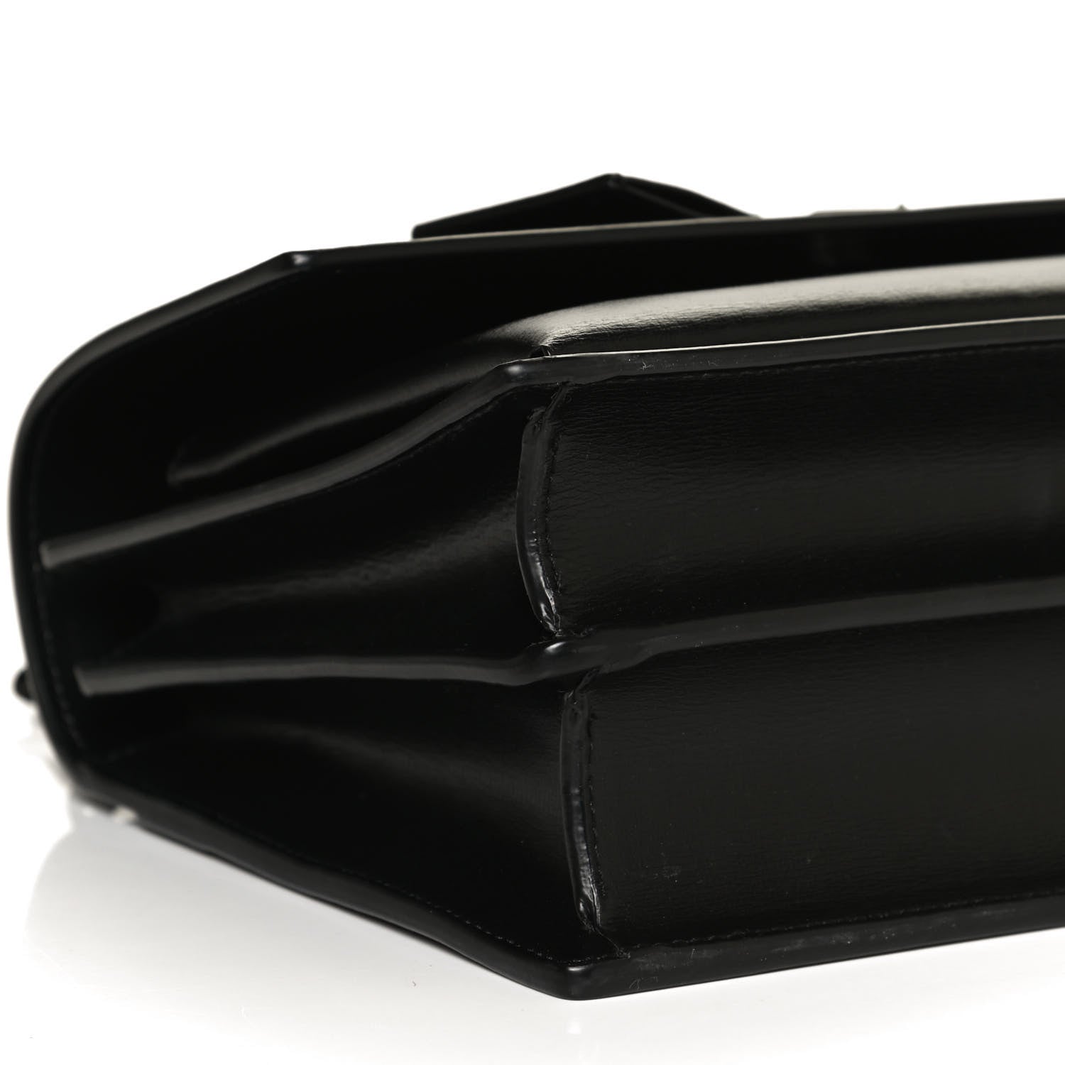 Saint Laurent Calfskin Medium Monogram Sunset Black 10 of 13