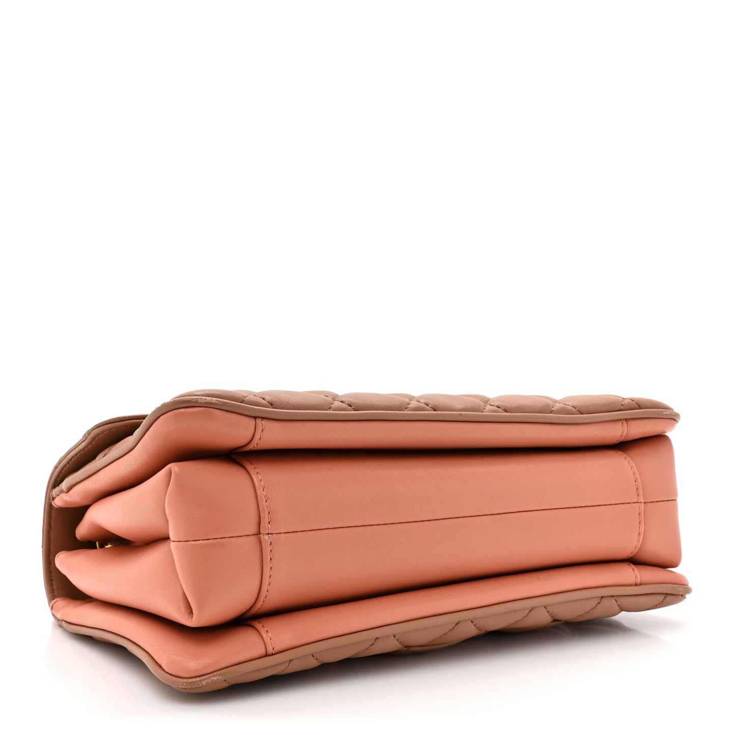 Lambskin Quilted Medium Coco Vintage Flap Beige