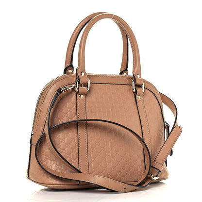 Gucci Soft Microguccissima Mini Dome Bag Camelia 3 of 13