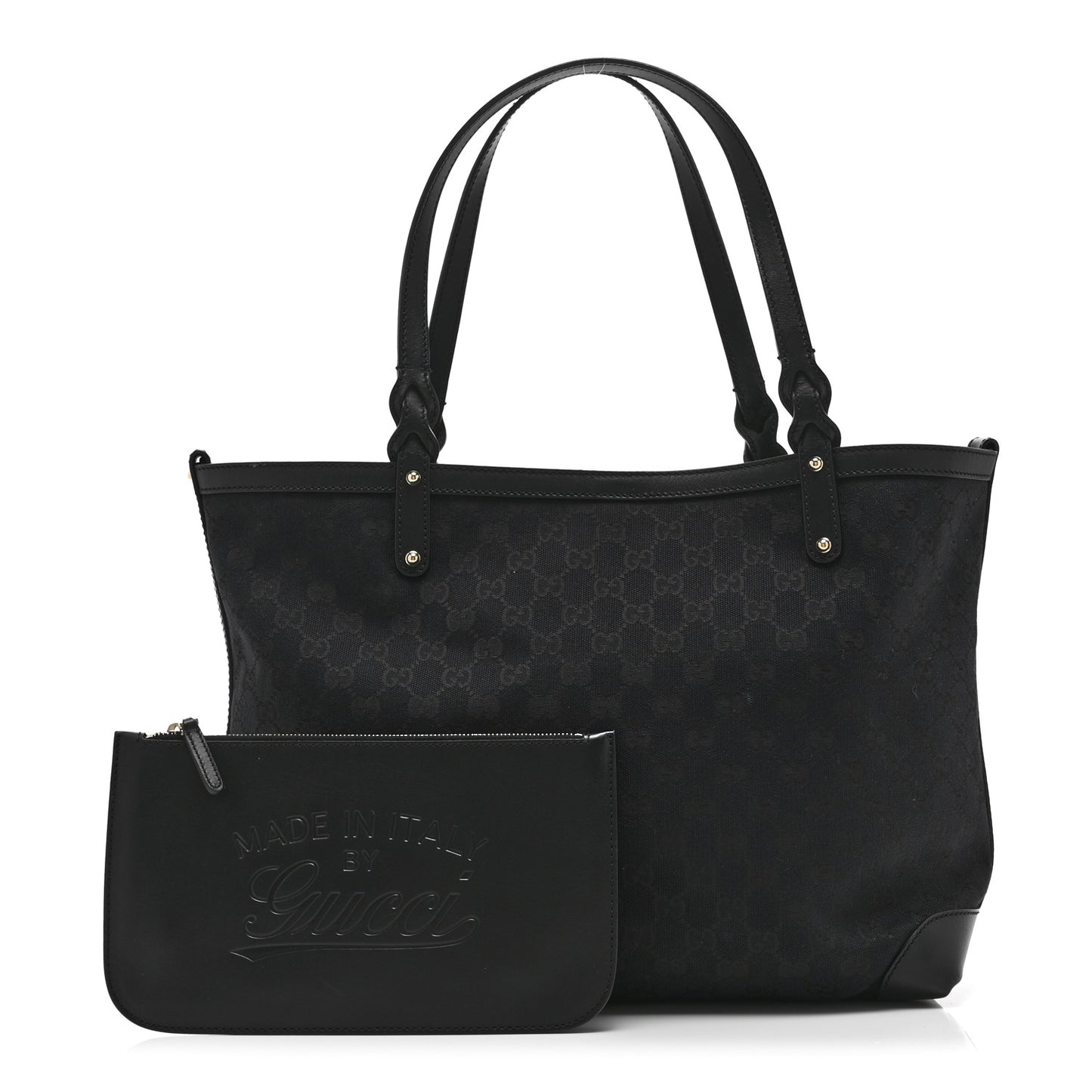 Monogram Medium Craft Tote Black