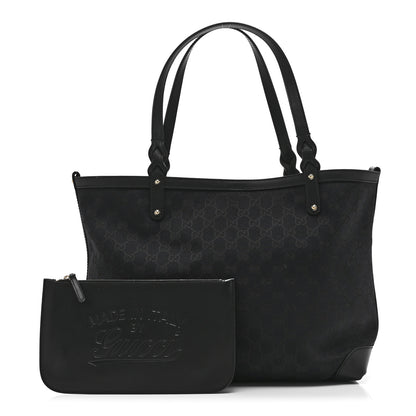 Gucci Monogram Medium Craft Tote Black 3 of 11