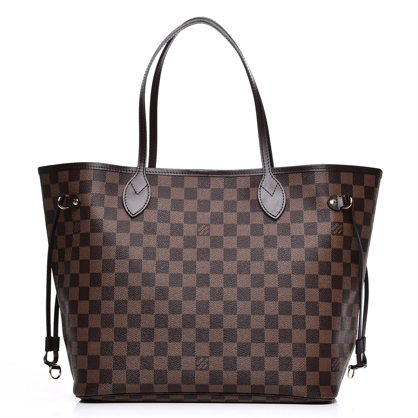 Damier Ebene Neo Neverfull MM Rose Ballerine
