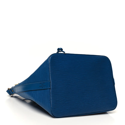 Louis Vuitton Epi Petit Noe Blue 4 of 13