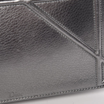 Christian Dior Metallic Grained Calfskin Medium Diorama Flap Bag Silver 13 of 13