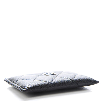 Chanel Caviar Quilted Card Holder Black 4 of 9