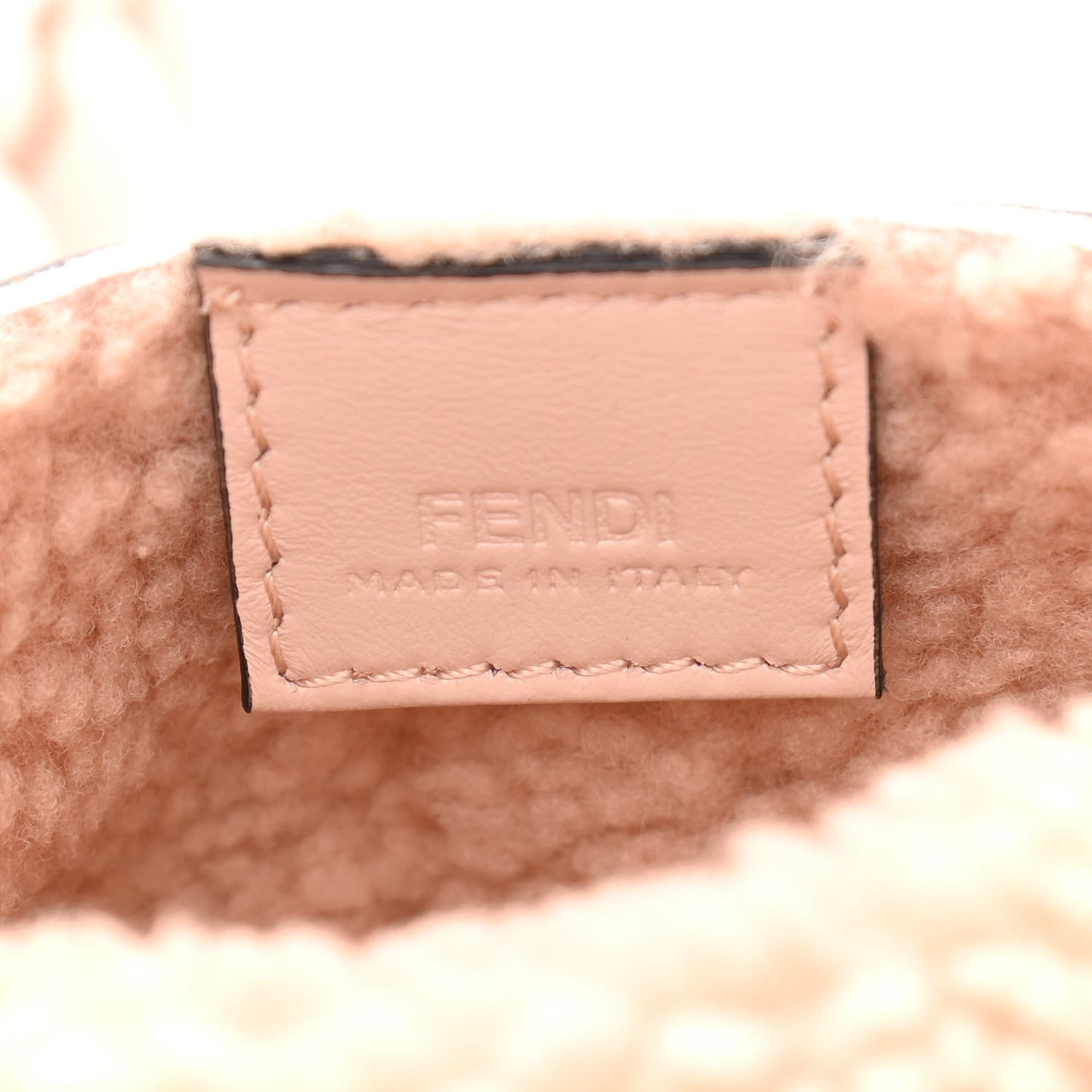 Lambskin Shearling Nano Baguette Maxi Handle Charm Soap
