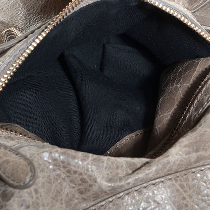 Balenciaga Agneau Giant 12 Rose Gold Hardware City Gris Poivre 9 of 10