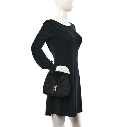 Givenchy Ruched Satin Mini G-Lock Hobo Black 2 of 8