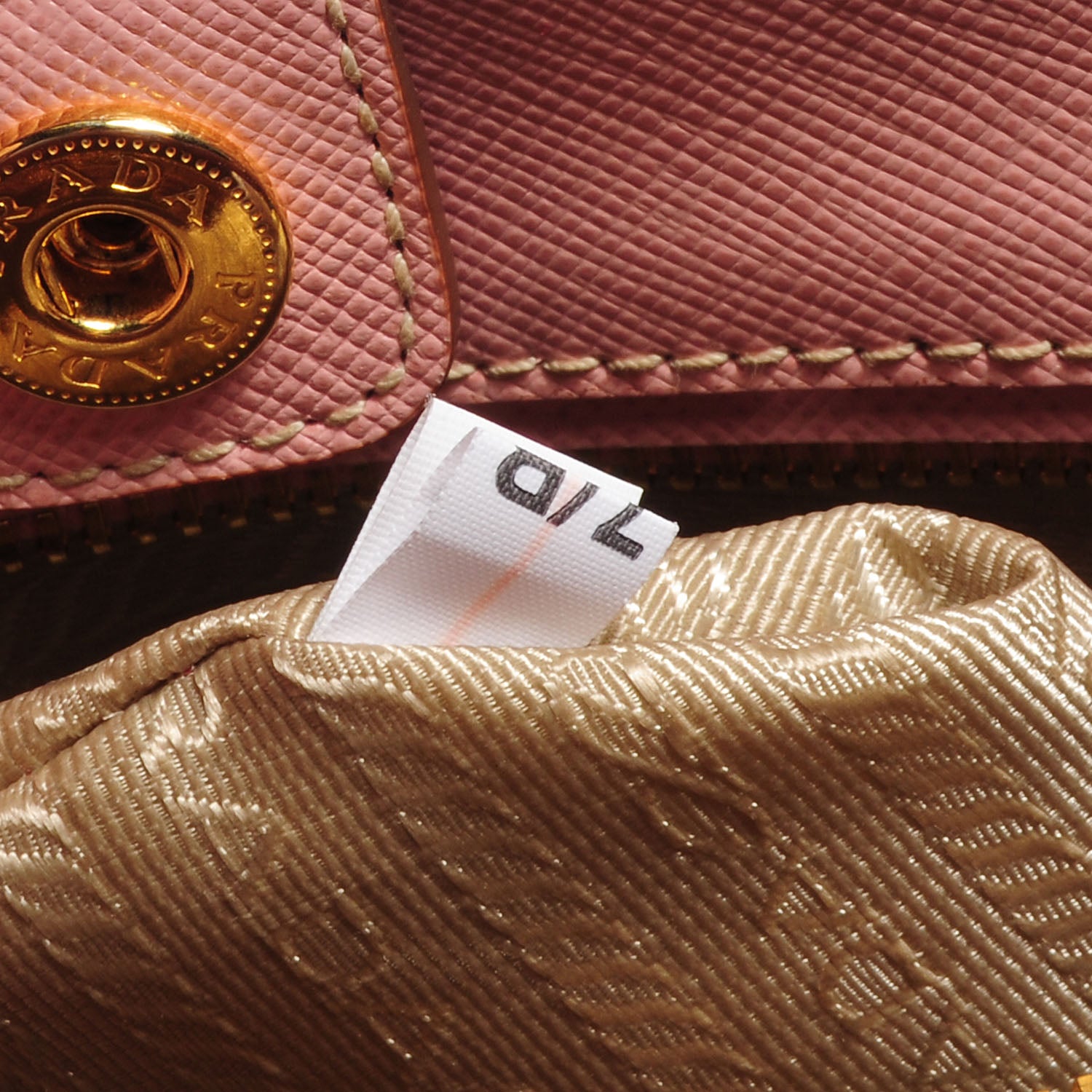 Prada Saffiano Lux Medium Bi-Color Tote Orchidea Talco 7 of 15