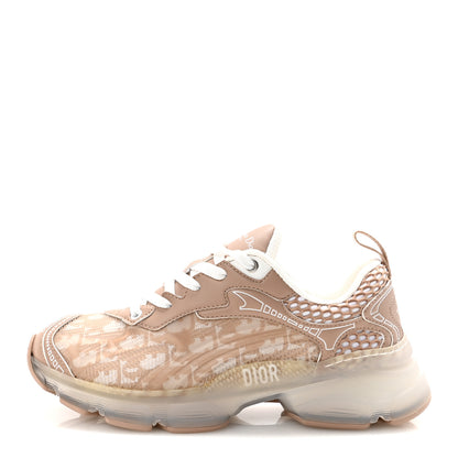 Christian Dior Technical Fabric Rubber Oblique Dior Vibe Sneakers 38 White Nude 1 of 10