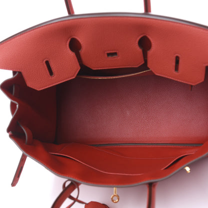 Hermes Togo Birkin 35 Geranium 5 of 13