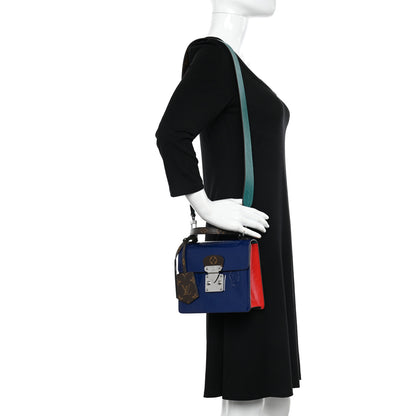Louis Vuitton Vernis Epi Monogram Spring Street Blue 2 of 10