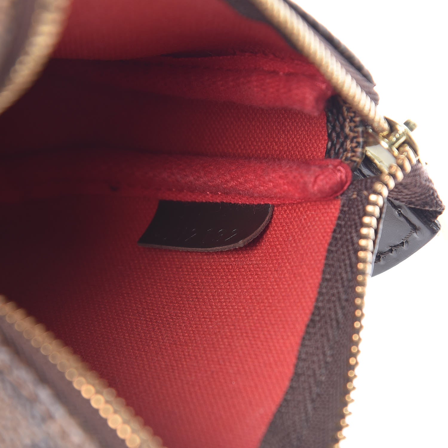Louis Vuitton Damier Ebene Mini Pochette Accessories 7 of 10