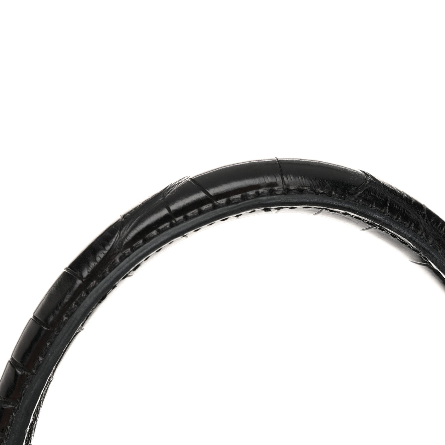 Hermes Matte Alligator Kelly Retourne 25 Black 12 of 15