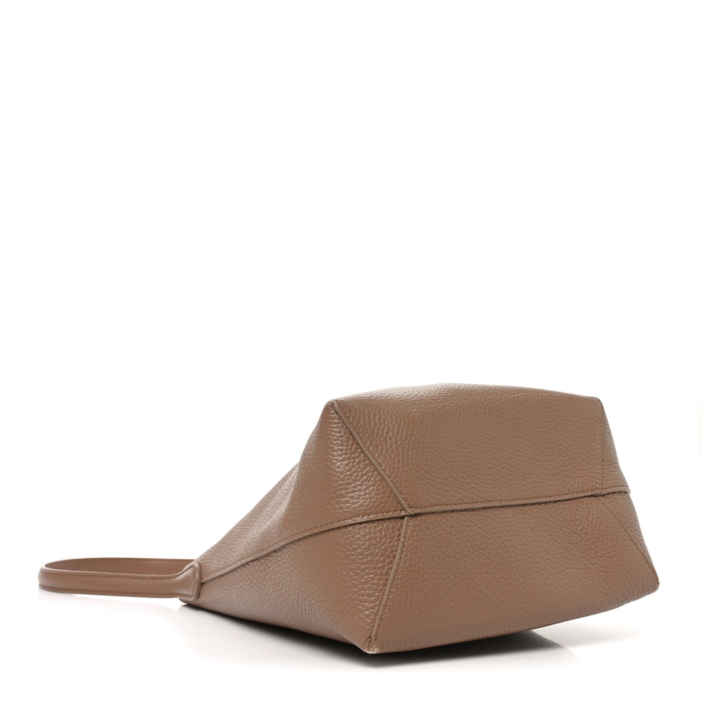 Pebbled Calfskin Small Everyday Cabas Biscotto