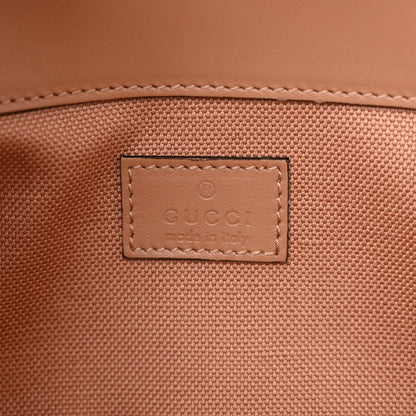 Gucci Calfskin Matelasse Monochrome GG Marmont Crossbody Shoulder Bag Camelia Winter Rose 6 of 10