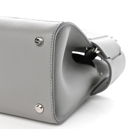 Givenchy Grained Calfskin Mini Horizon Satchel Pearl Grey 6 of 9