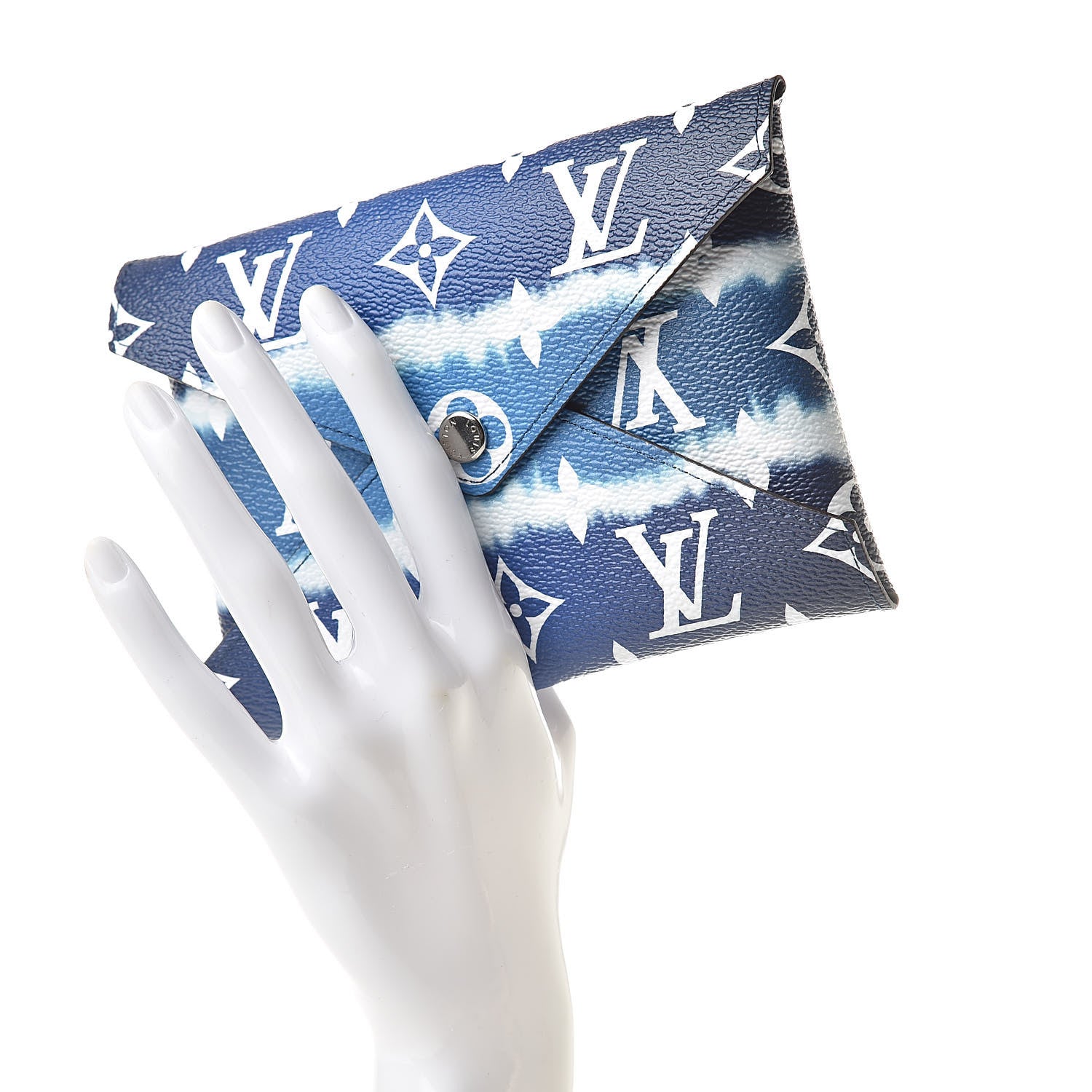 Louis Vuitton Monogram Escale Medium Kirigami Pochette Insert Blue 2 of 7