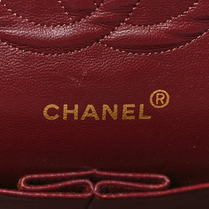 Chanel Lambskin Quilted Medium Double Flap Black 6 of 9