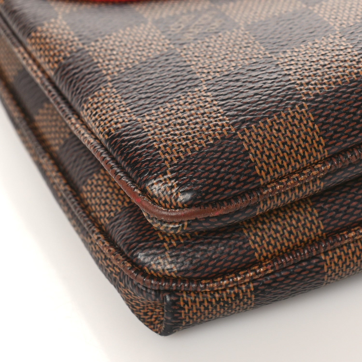 Louis Vuitton Damier Ebene Twice Cherry 8 of 15