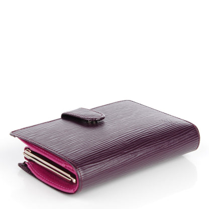 Louis Vuitton Epi French Purse Wallet Cassis 4 of 9