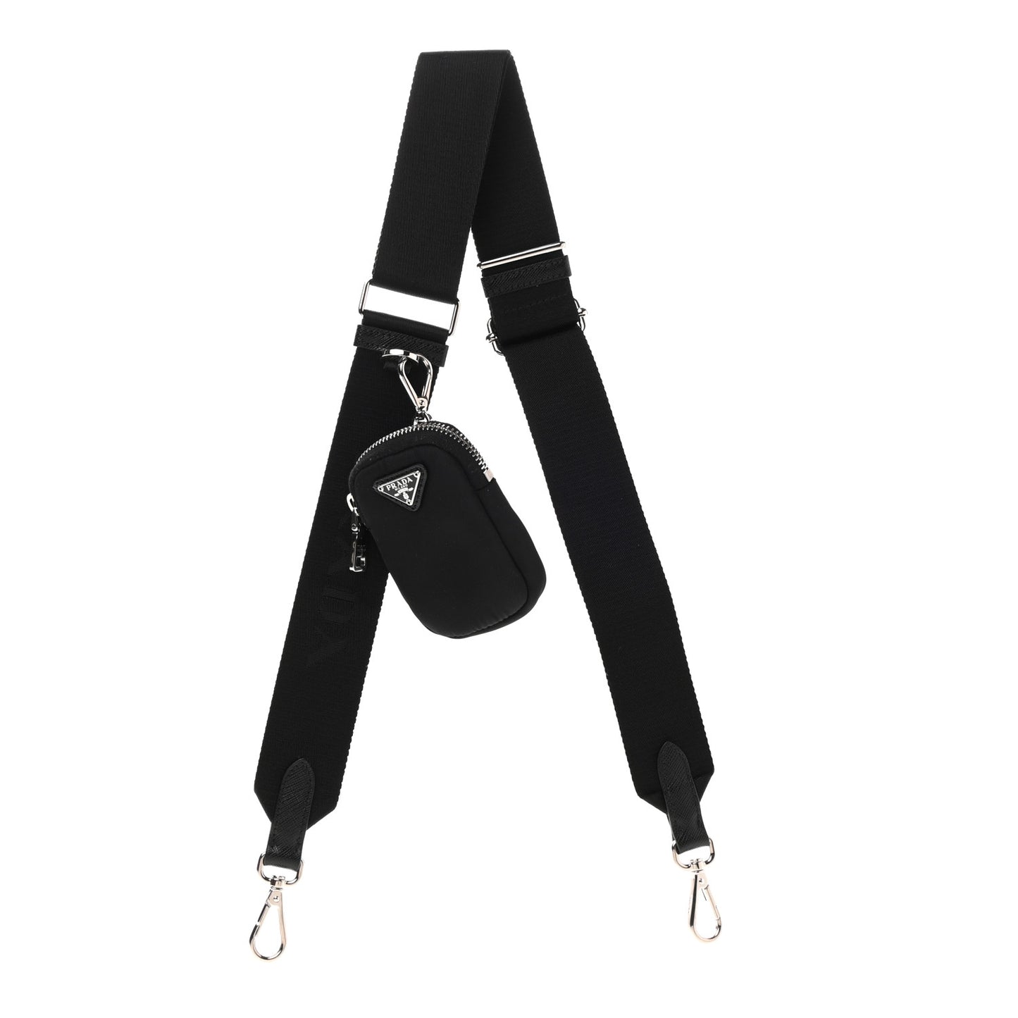 Nylon Re-Edition 2005 Shoulder Strap With Pouch Black