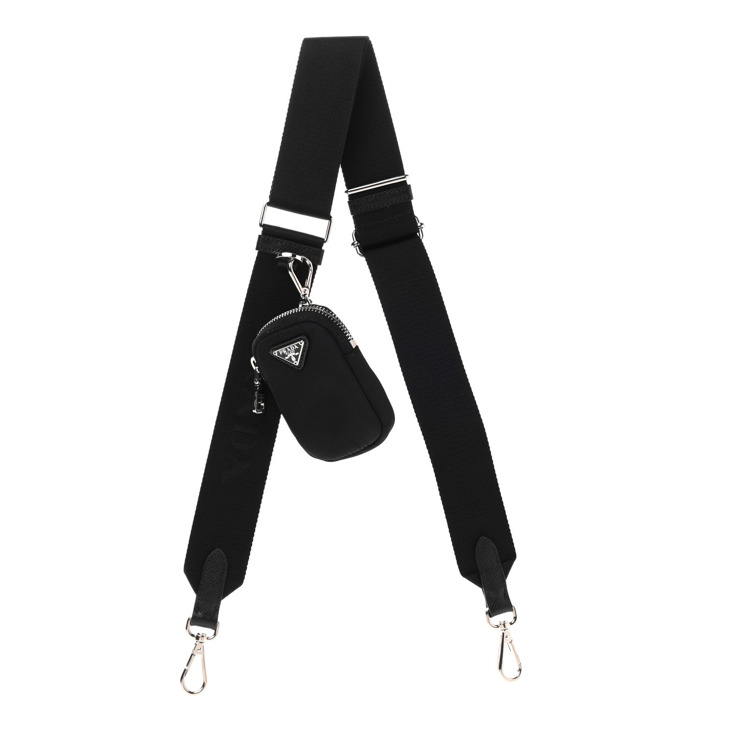 Prada Nylon Re-Edition 2005 Shoulder Strap With Pouch Black 1 of 7