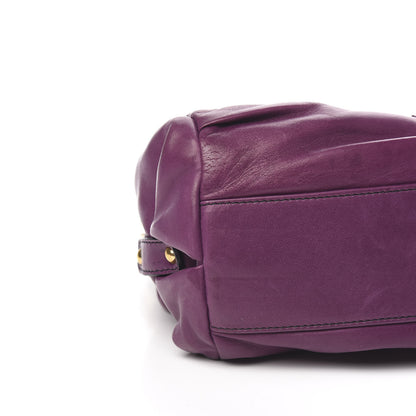 Valentino Garavani Nappa Jardin Rose Frame Duffel Purple 9 of 12