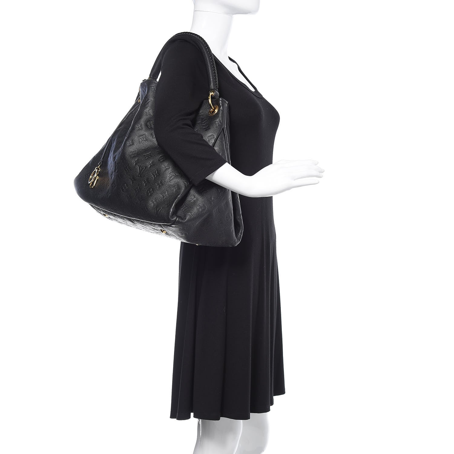 Louis Vuitton Empreinte Artsy MM Black 2 of 9
