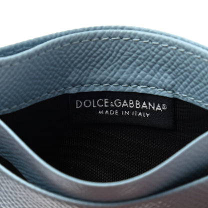 Dolce & Gabbana Dauphine Embellished Logo Card Holder Azzurro 5 of 8