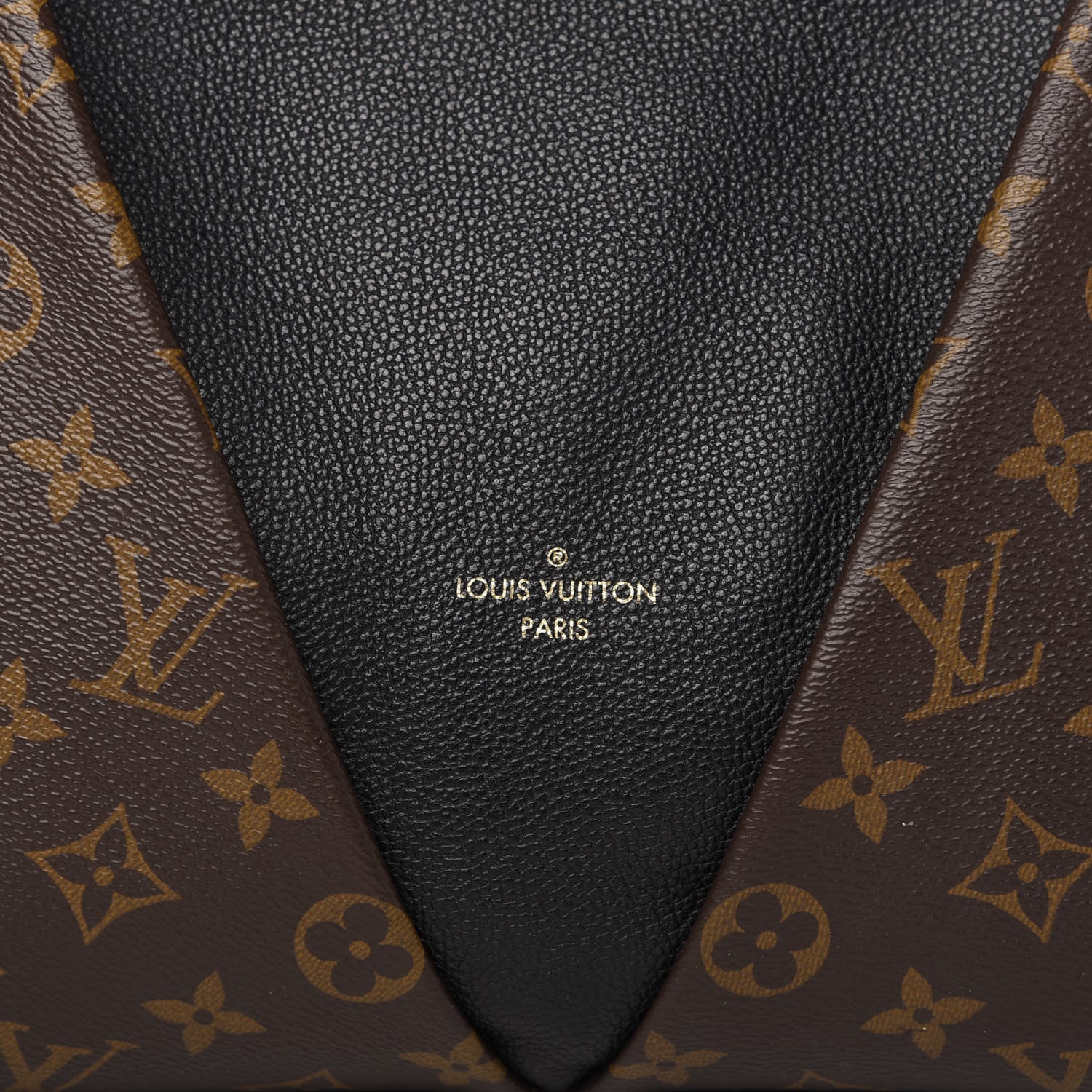 Louis Vuitton Monogram V Tote MM Black 10 of 10