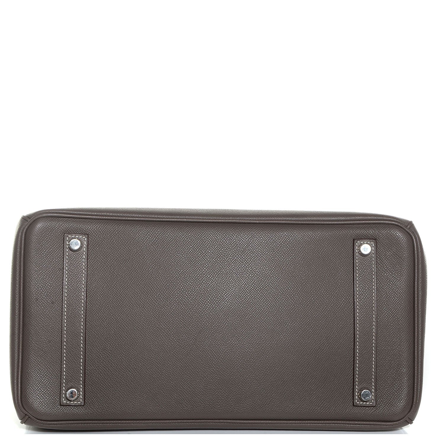 Hermes Epsom Candy Birkin 35 Etain Bleu Thalassa 6 of 23