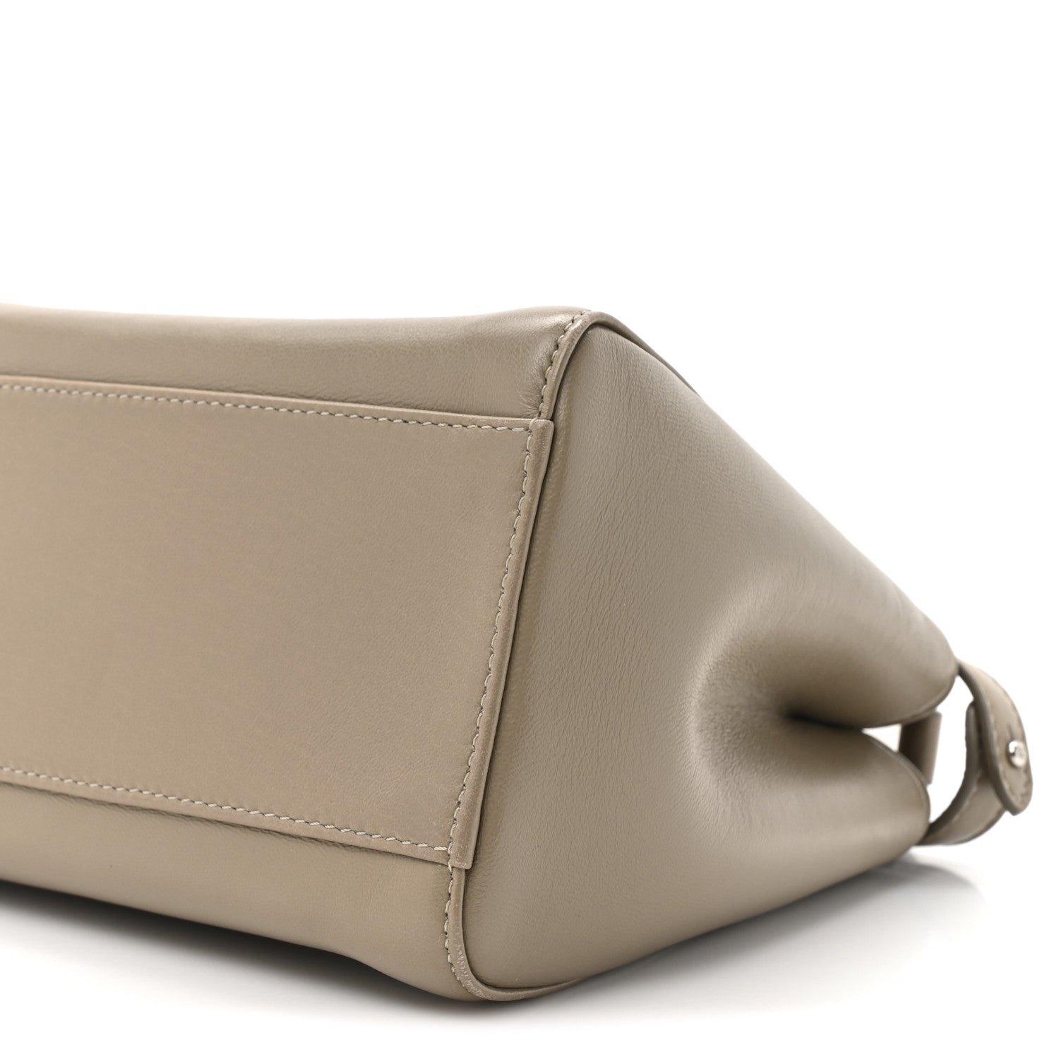 Fendi Nappa Mini Peekaboo Iconic Satchel Tortora 10 of 15