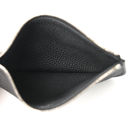 Hermes Togo Dogon Duo Wallet Black 7 of 10