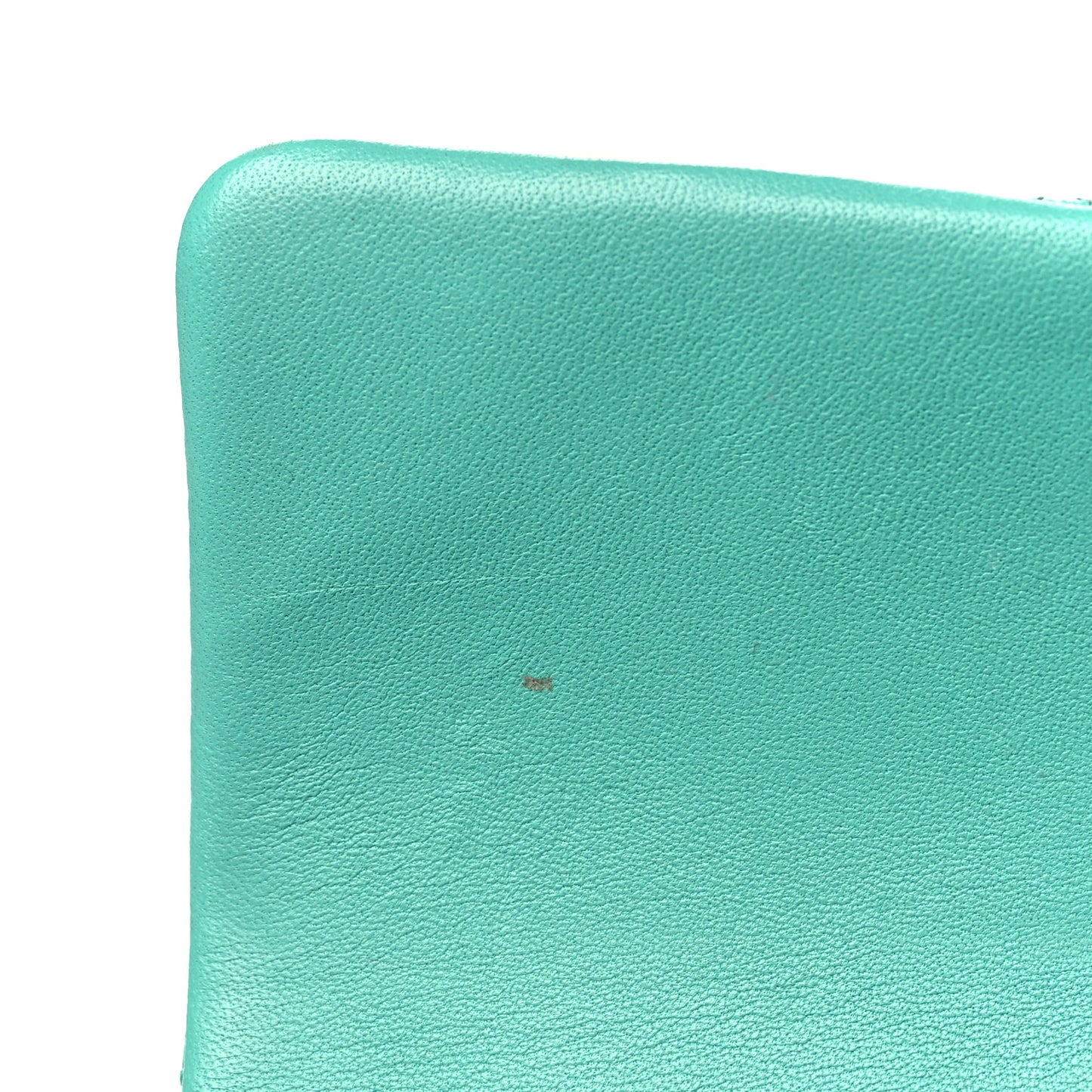 Lambskin Quilted Mini Rectangular Flap Turquoise