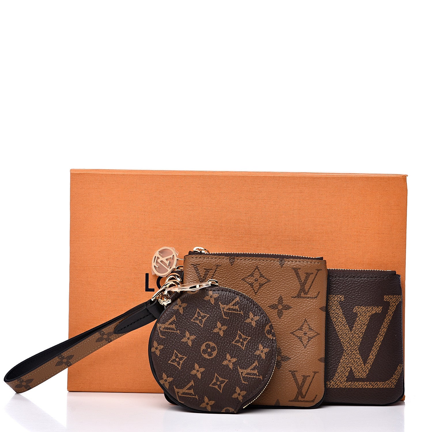 Louis Vuitton Reverse Monogram Giant Trio Pouch 6 of 6