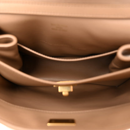 Balenciaga Natural Smooth Calfskin Mini Rodeo Top Handle Handbag Latte 5 of 10