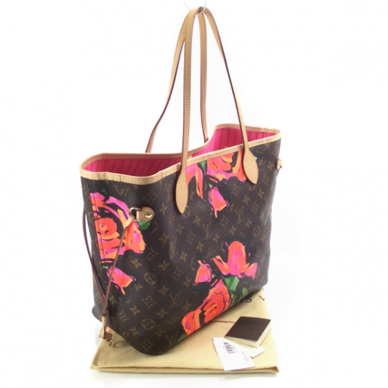 Monogram Roses Neverfull MM