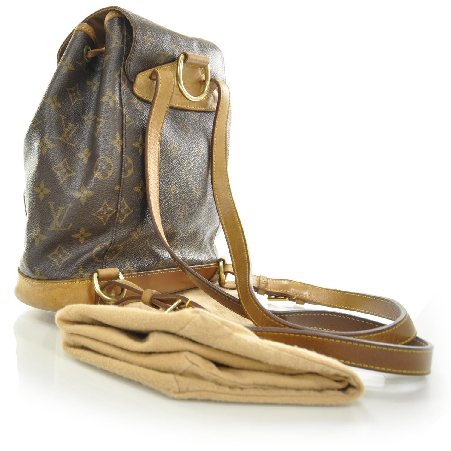 Louis Vuitton Monogram Montsouris MM Backpack 3 of 9