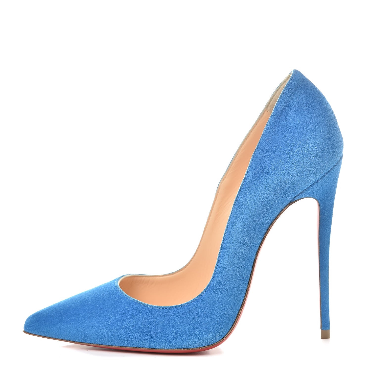 Christian Louboutin Veau Velours So Kate 120 Pumps 36 Egyptian Blue 1 of 11