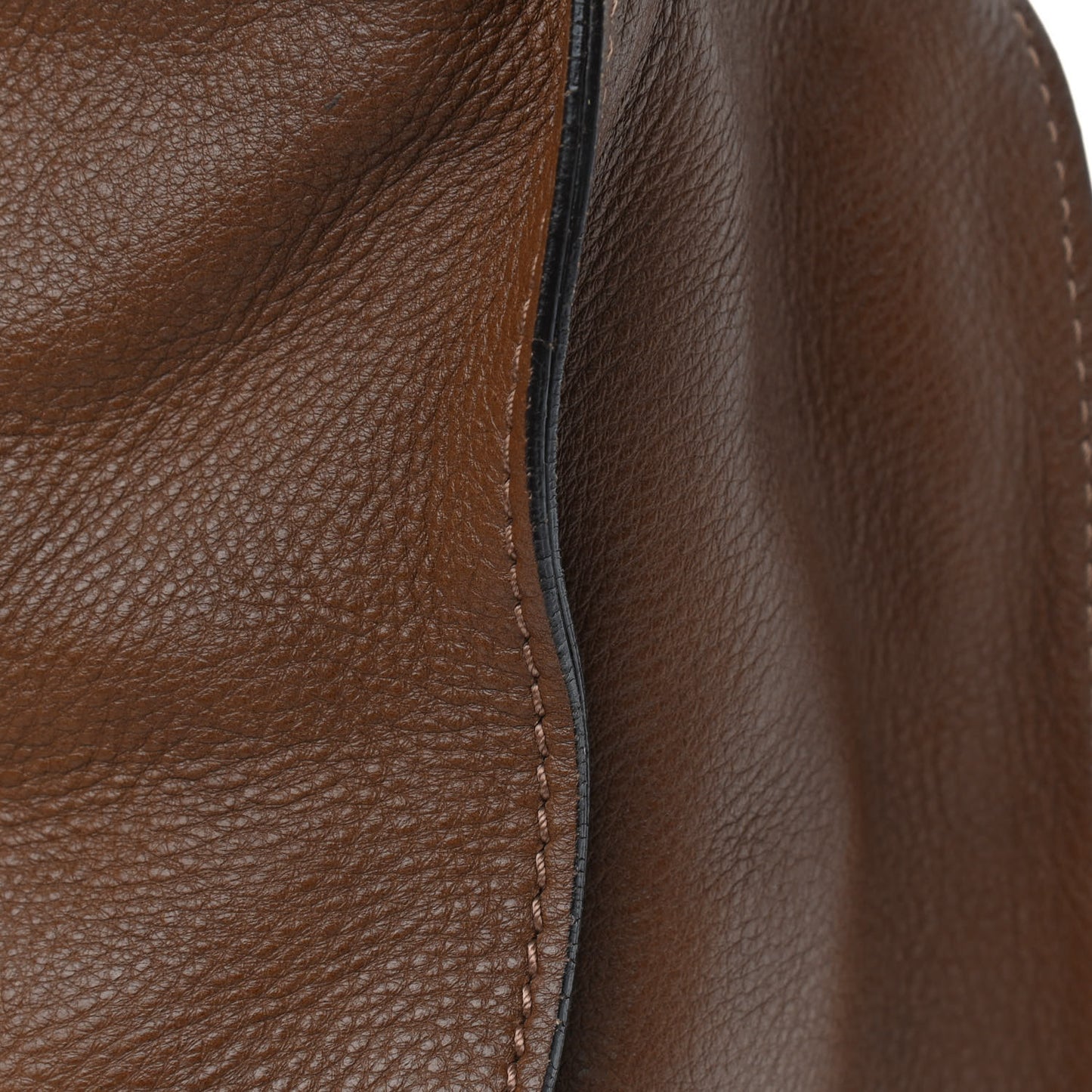 Calfskin Large Marcie Hobo Nut