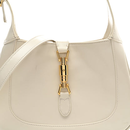 Gucci Boarded Dyana Lux Calfskin Small Jackie 1961 Hobo Mystic White 8 of 11