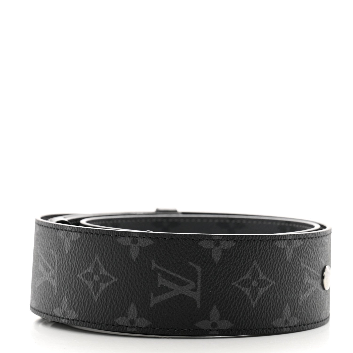 Louis Vuitton Monogram Eclipse Reversible Bandouliere Shoulder Strap 3 of 7