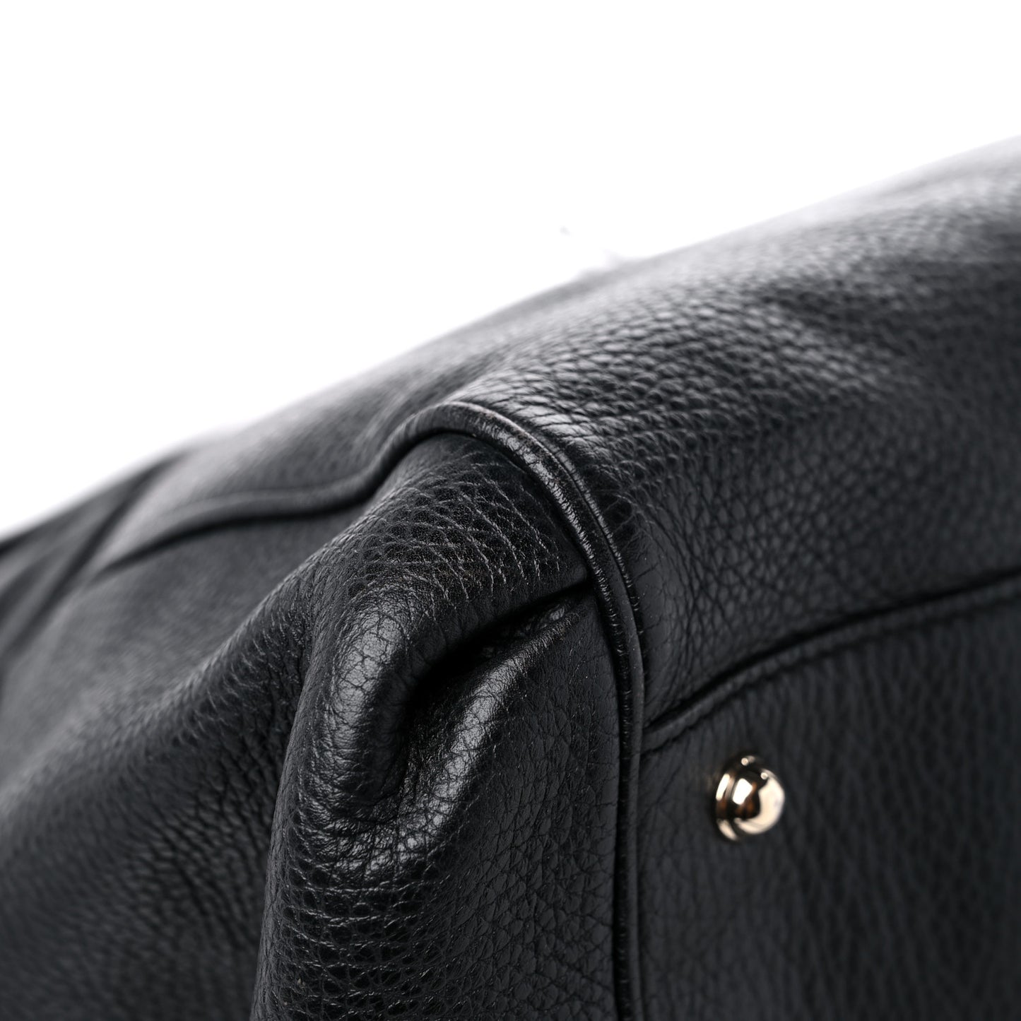 Pebbled Calfskin Broadway Tote Black